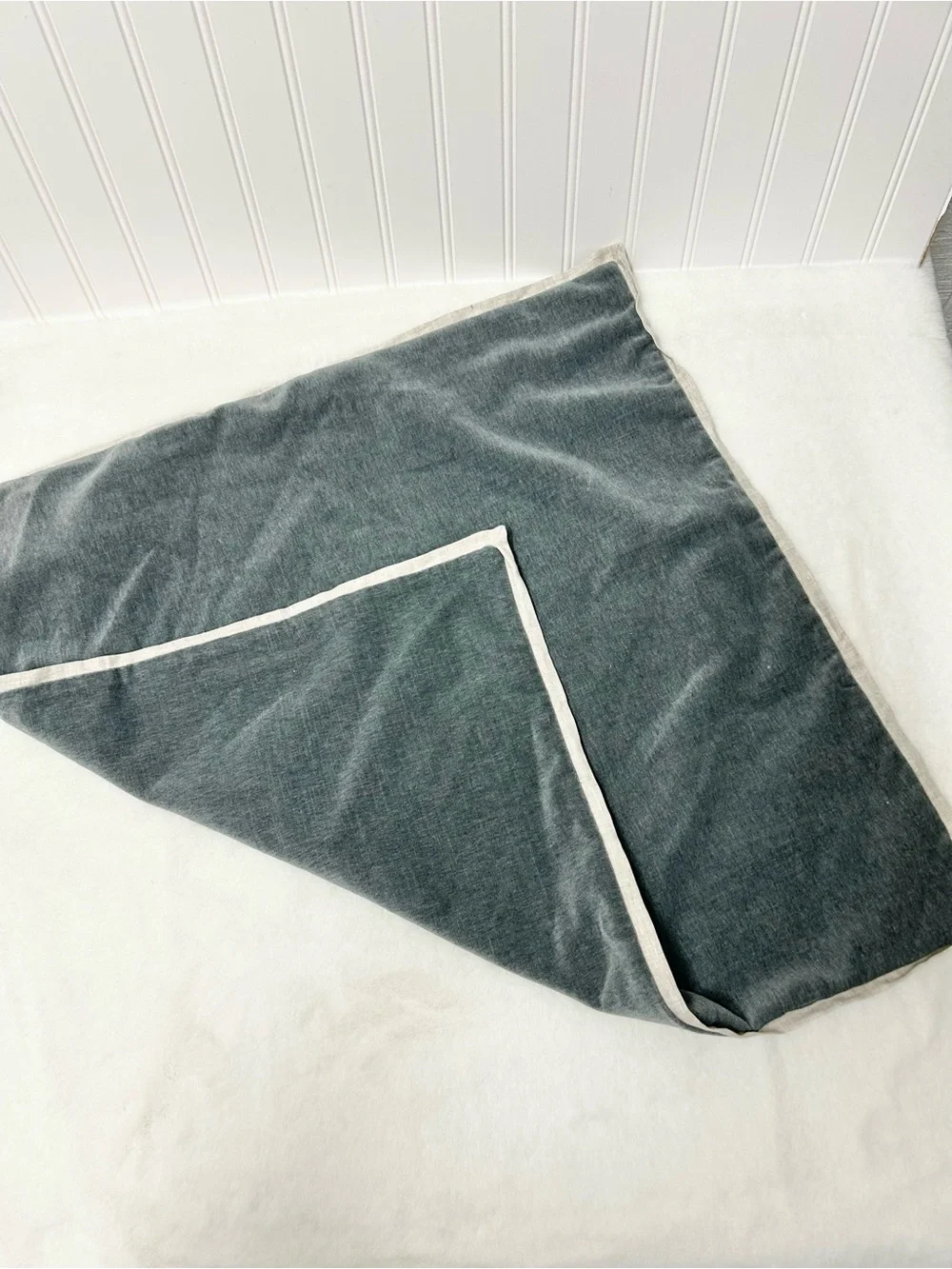 West Elm Classic Cotton Velvet pillow cover